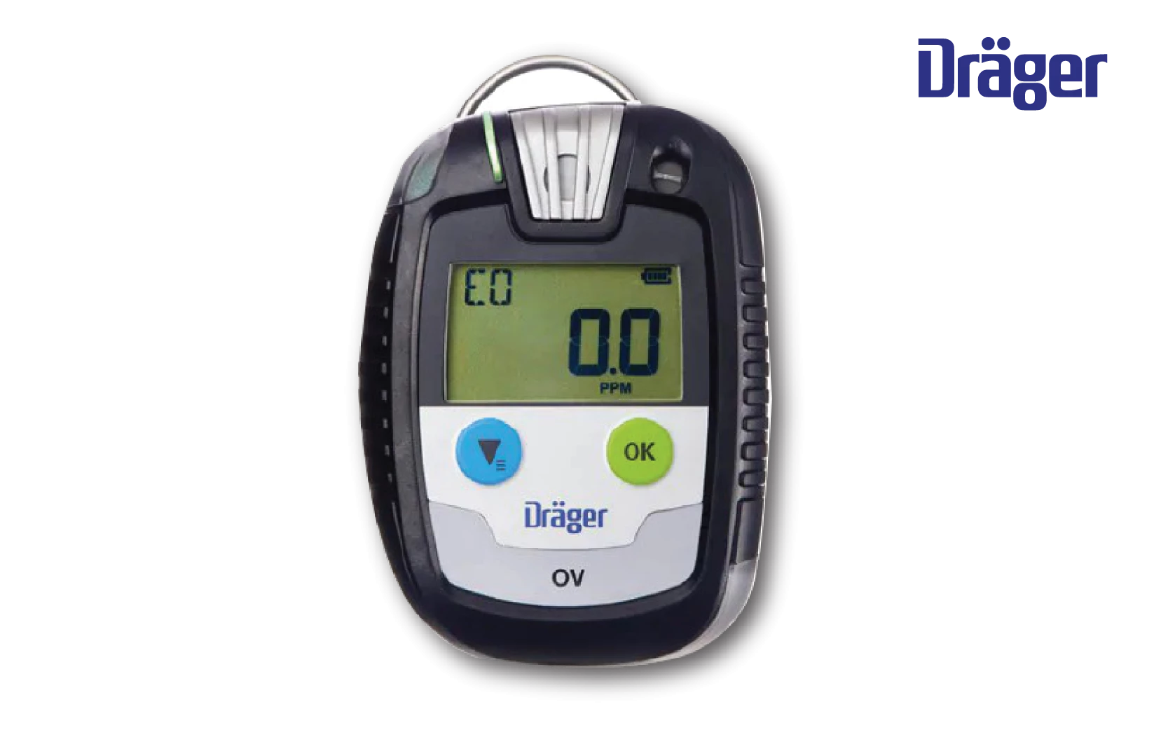 Dräger Pac® 8000 อุปกรณ์ตรวจวัดก๊าซพิษชนิดเดี่ยวส่วนบุคคล